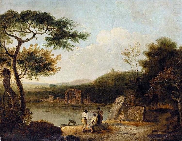 Richard Wilson Lake Avernus I, by Richard Wilson, china oil painting image
